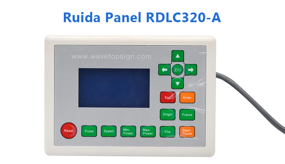 Ruida RDLC320-A Co2 лазерный, с обработчиком цифрового сигнала и контроллером Панель