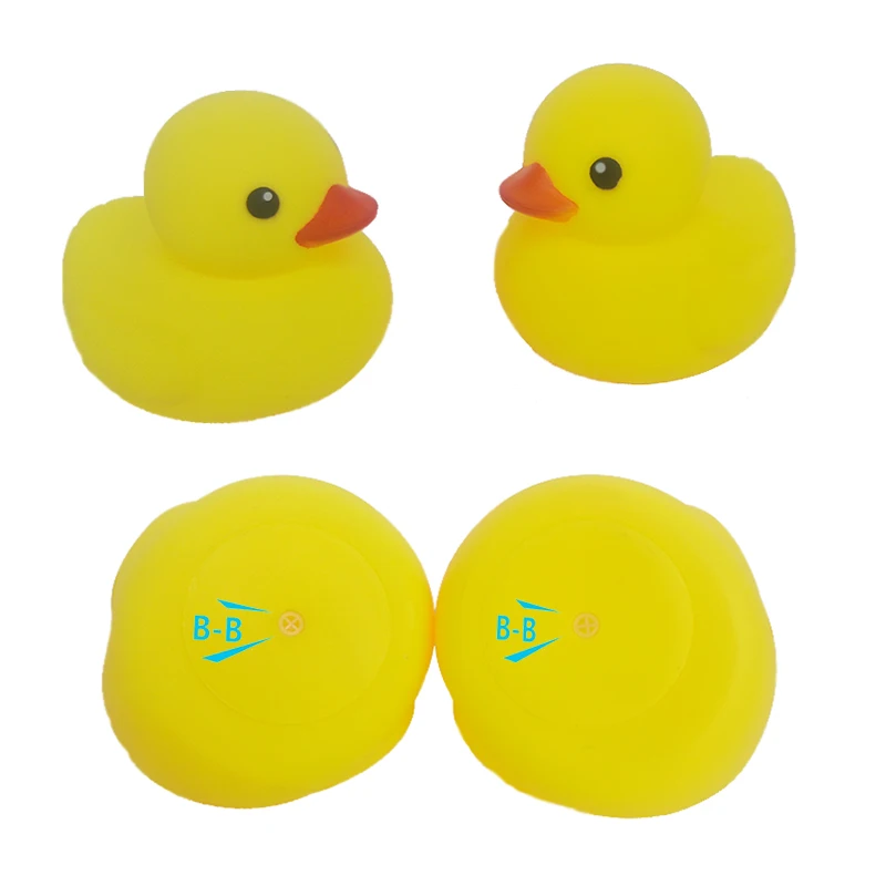 Cute Rubber Yellow Duck Bathtub Bath Water Toys for Baby Kids Classic Toys Swimming Pool Decoration Press Squeak Duck Model