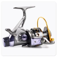 2020 fishing reel double front and rear brake design metal speed ratio 5 01 carp feeder spinning wheel mg yumoshi