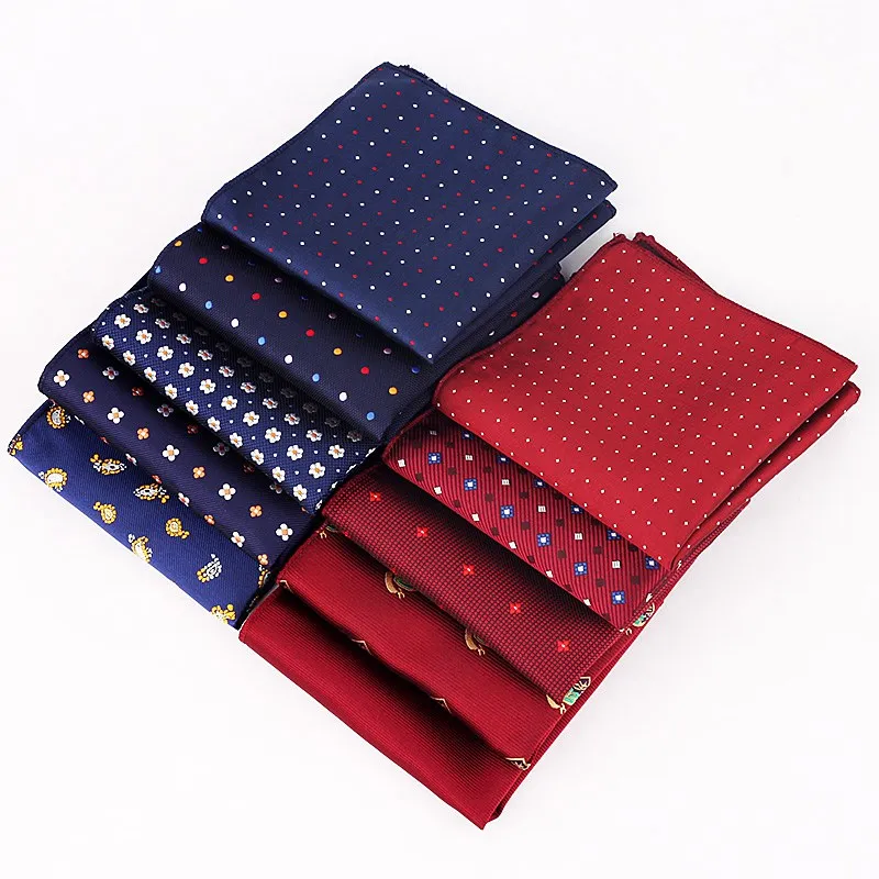 

Мужской платок роскошный жаккардовый галстук для мужчин подарки Пейсли карманное квадратное полотенце Hankies модное торжественное платье ак...