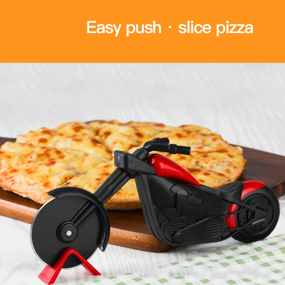 1 шт. креативный мотоциклетный резак для пиццы роликовый инструмент велосипедные