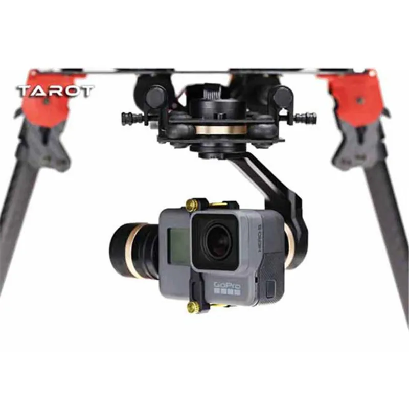 

Tarot TL3T05 for Gopro 3DIV Metal 3-Axis Brushless Gimbal PTZ Hero 5 FPV System Action Sport Camera