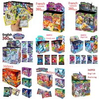 360pcs pokemon cards french evolving skies tcg sword shield booster box trading card game collection toys christmas gifts
