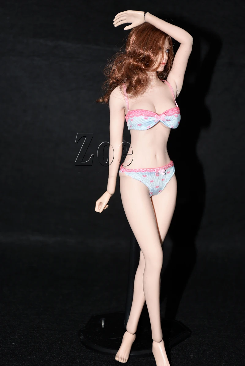 В наличии 1/6 весы женский солдат нижнее белье TBLeague трехточечный Нижнее Бикини