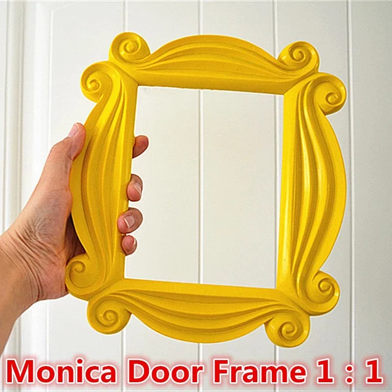 D2 TV Series Photo Picture Frames Friends Handmade Monica Door Home Decor wall Photo Frame Wood picture Collectible Cosplay