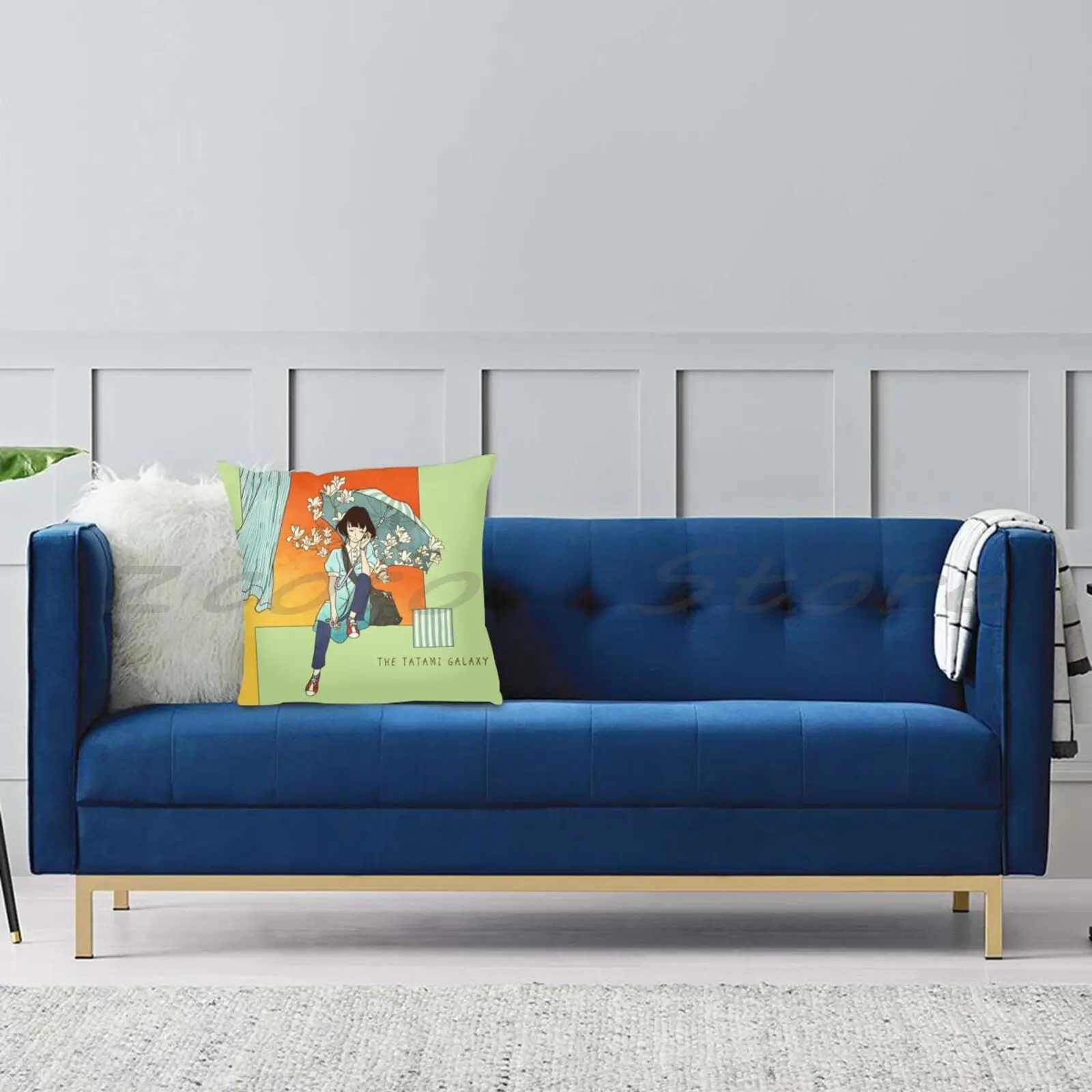 Наволочка для подушки татами галактика Акаси Персонализированная самодельная