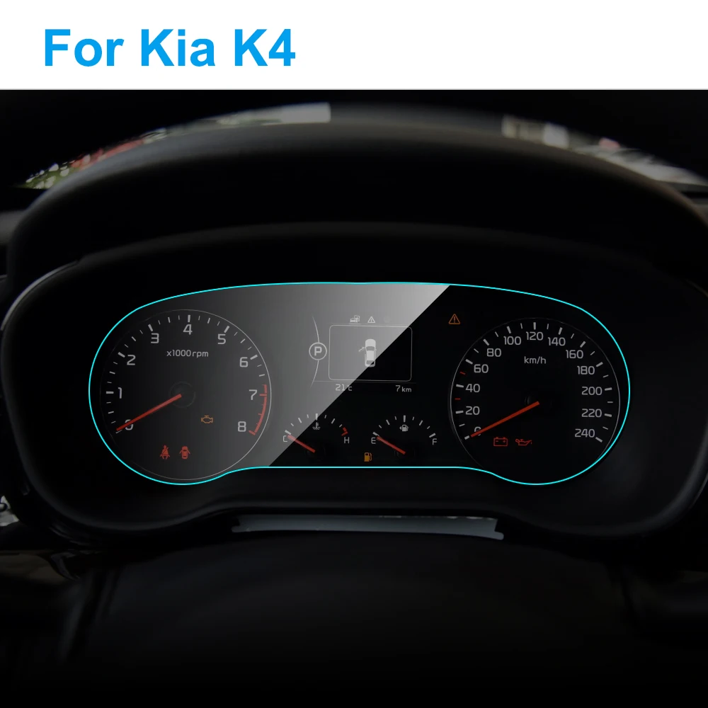 Защитная пленка для экрана автомобильной приборной панели Kia K4 2014-2017 защитная из