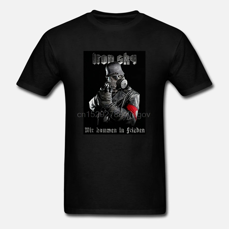 Футболка с изображением железного неба солдата девочки вермахт глокке НЛО