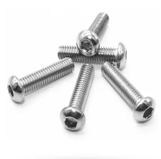 Винт шестигранный M3 M4 50 шт. Внутренняя шестигранная розетка болты купольной