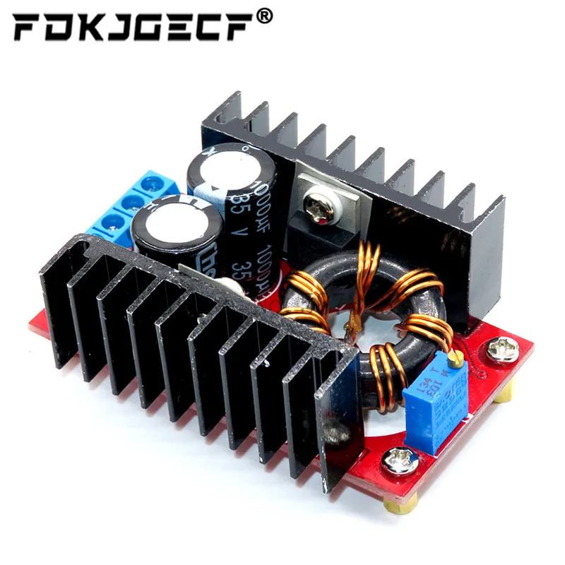 10-30 в до 12-35 В Step Up 150W 10A постоянного тока повышающий преобразователь модуль