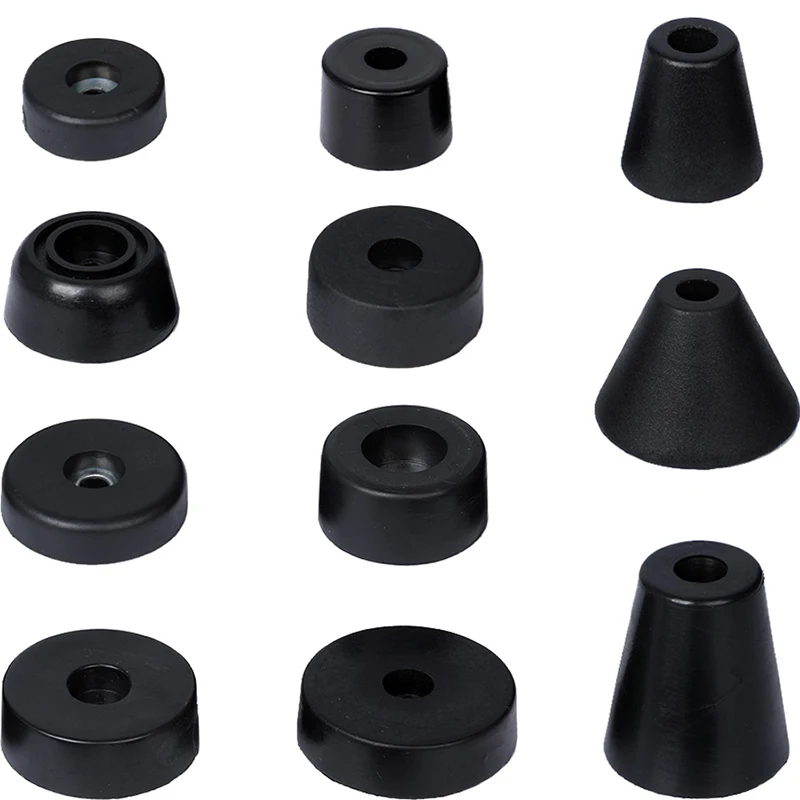 Коническая резиновая подставка для ножек динамик шкафа мебели стула стола