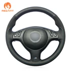 Чехол для руля BMW M Sport E46 330i 330Ci E39 540i 525i 530i M3 E46 M5, черная замша