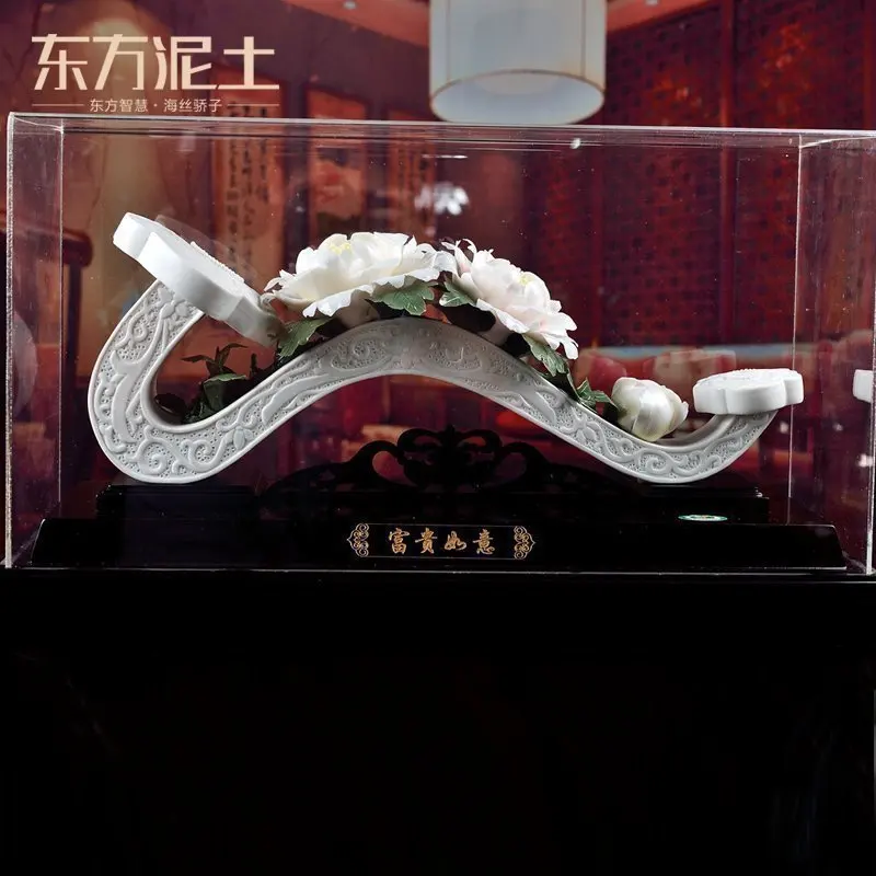 

porcelain business gifts Chinese style living room porch new home decoration furnishing articles/prosperous fortunes