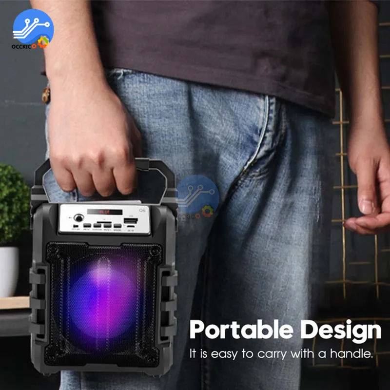 Bluetooth динамик беспроводной стерео HIFI сабвуфер Саундбар портативный s музыкальный