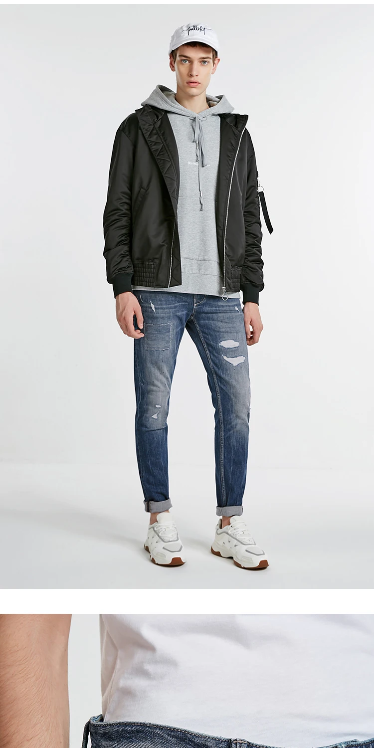 JackJones зимние мужские модные трендовые повседневные джинсы 218432515