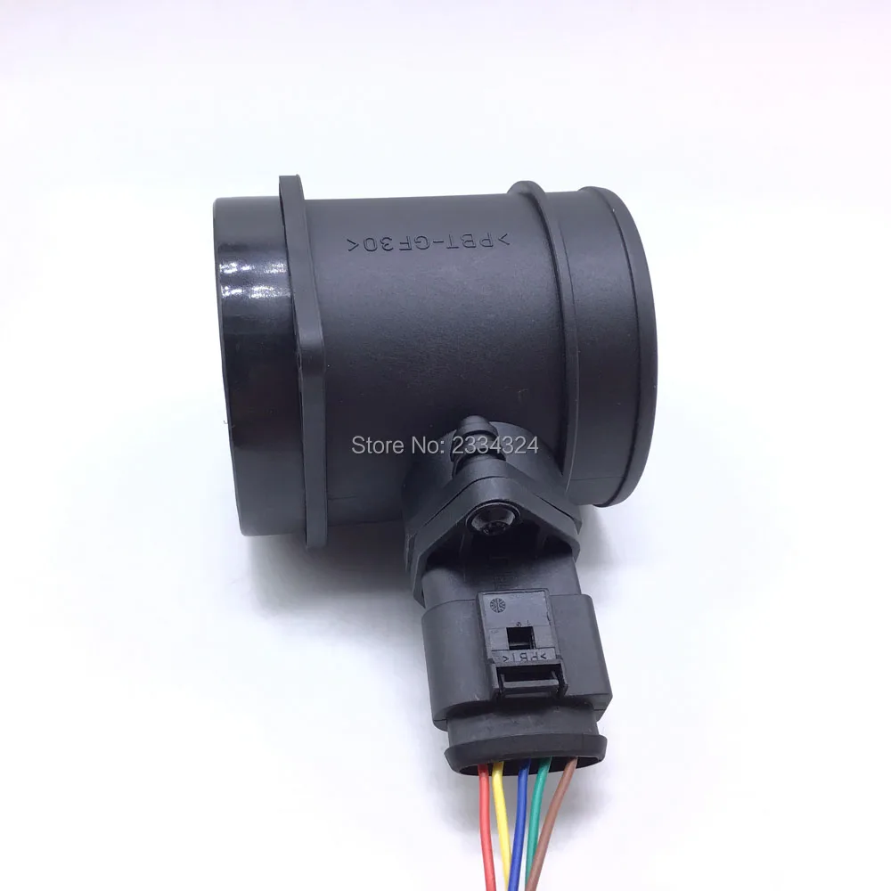Датчик массового расхода воздуха + разъем для Audi A3 TT 3 2 V6 VR6 quattro VW Golf MK 0280218073 0986280222