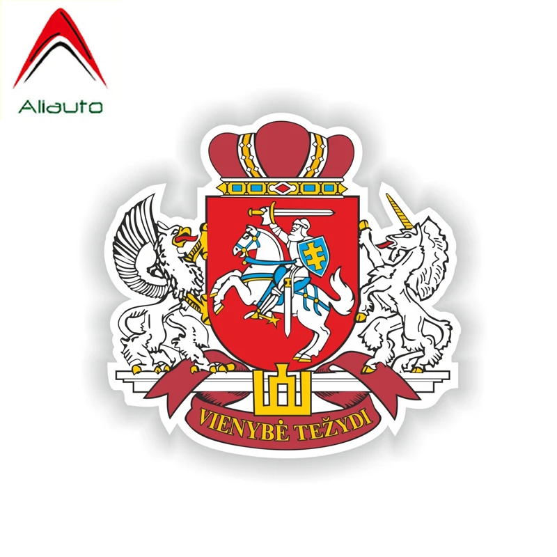 Aliauto персональная наклейка на автомобиль литовский герб декоративная ПВХ