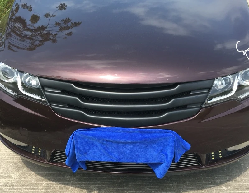 Защитная решетка переднего бампера для автомобиля ABS матовая Kia Forte 2009 2010 2011 2012 |