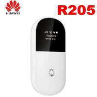 new unlocked huawei r205 3g wifi wireless router mini mifi mobile hotspot pocket car wifi modem with sim card slot