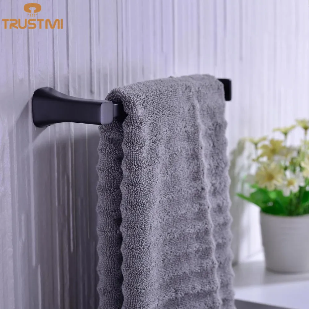 Набор аксессуаров для ванной комнаты черный крючок халата набор направляющих