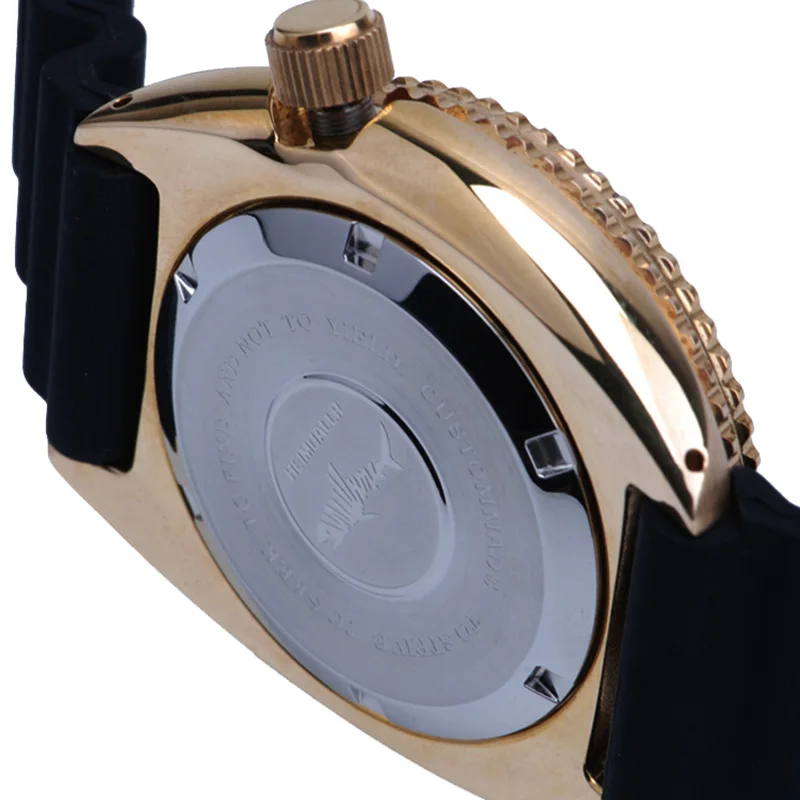 Мужские подводные часы Роскошные мужские HEIMDALLR брендовые автоматические