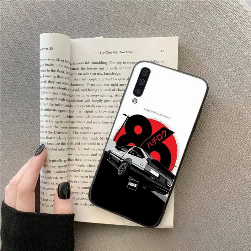 

Japan Anime Initial D Car taillight AE86 Phone Case For Samsung galaxy S9 10 20 A10 21 30 31 40 50 51 71 s note20 j4 2018 plus