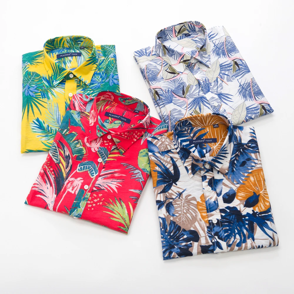 

Многоцветный выбор мужского размера плюс гавайская рубашка с коротким рукавом Цветочная 2021 летняя новая повседневная 6XL 7XL 8XL 9XL 10XL брендова...