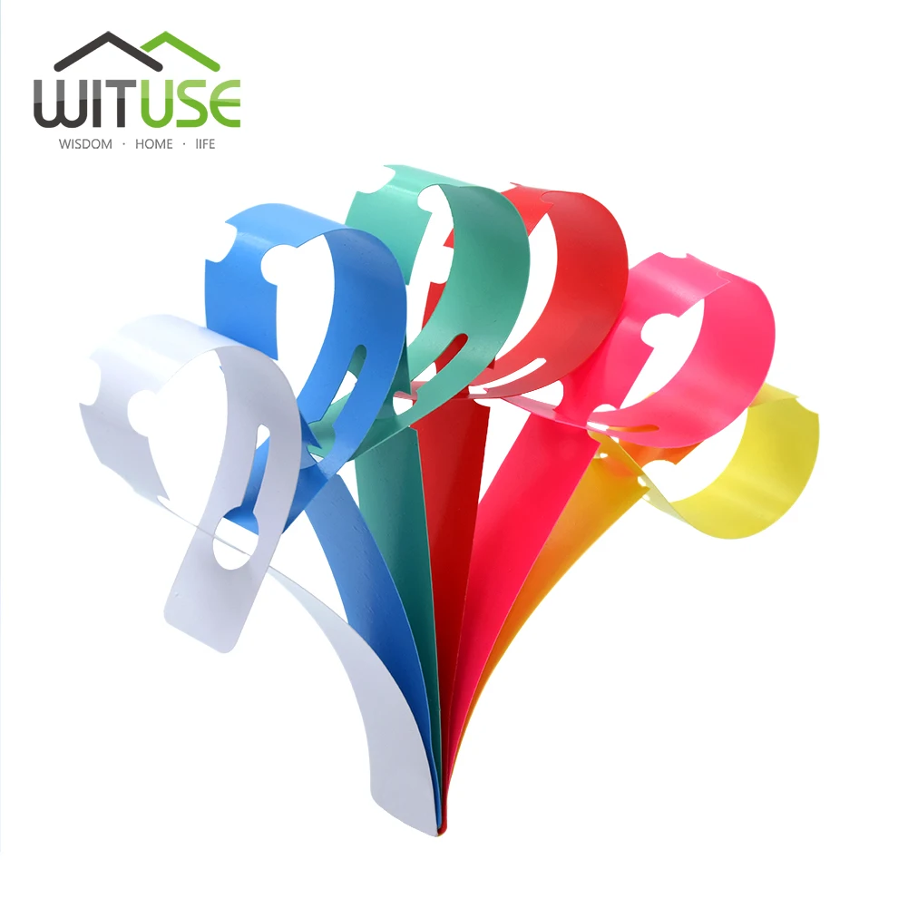 

100 шт./компл. 21x2 см садовые этикетки Ленточные горшки бирки для рассады пластиковые маркеры для классификации инструмент для рассады растен...