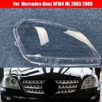 car headlight cover for mercedes benz w164 ml 2005 2006 headlamp lens replacement auto shell