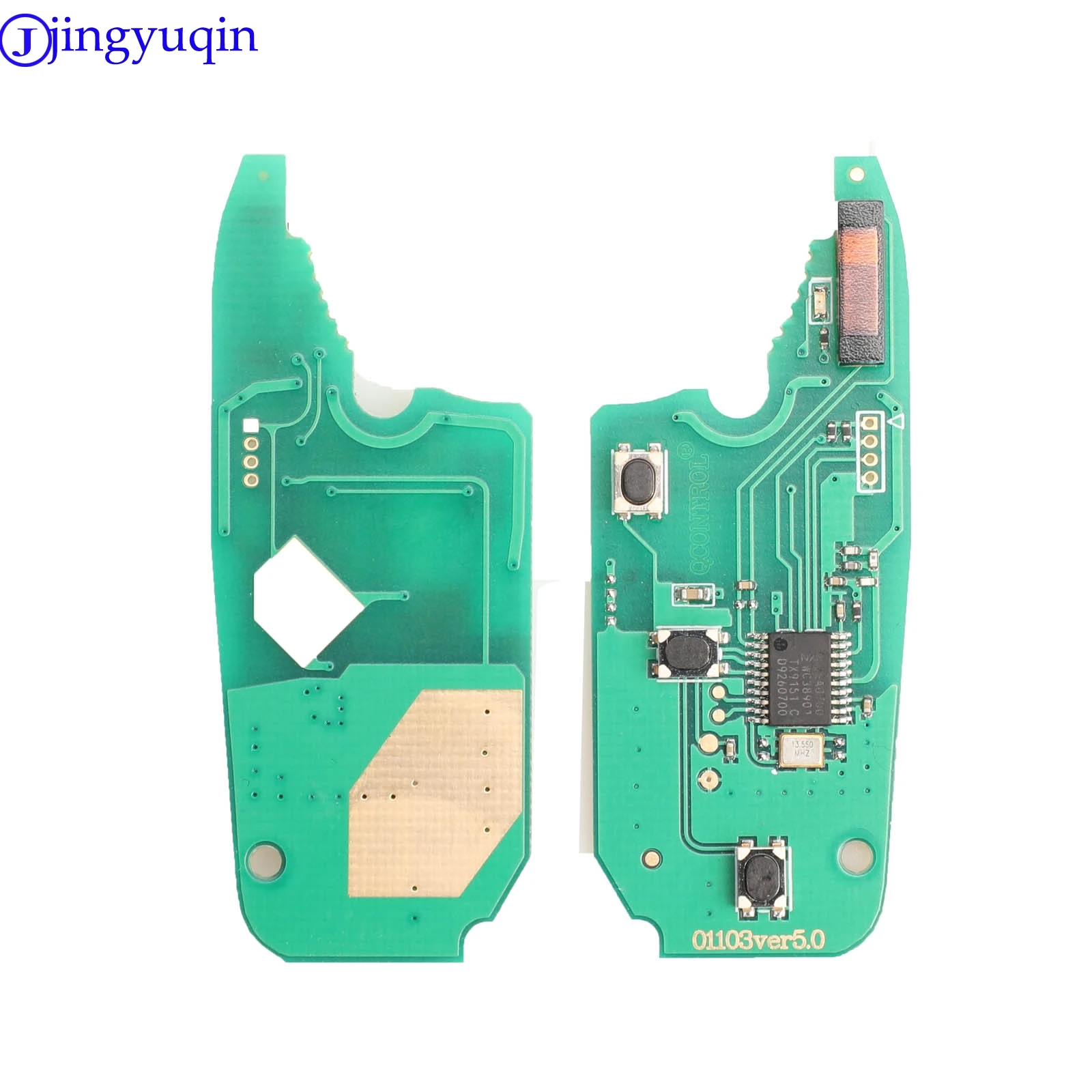 

jingyuqin Remote Pcf7941 With ID46 Chip For FIAT Punto Ducato Stilo Panda 2/3 Buttons Control Key