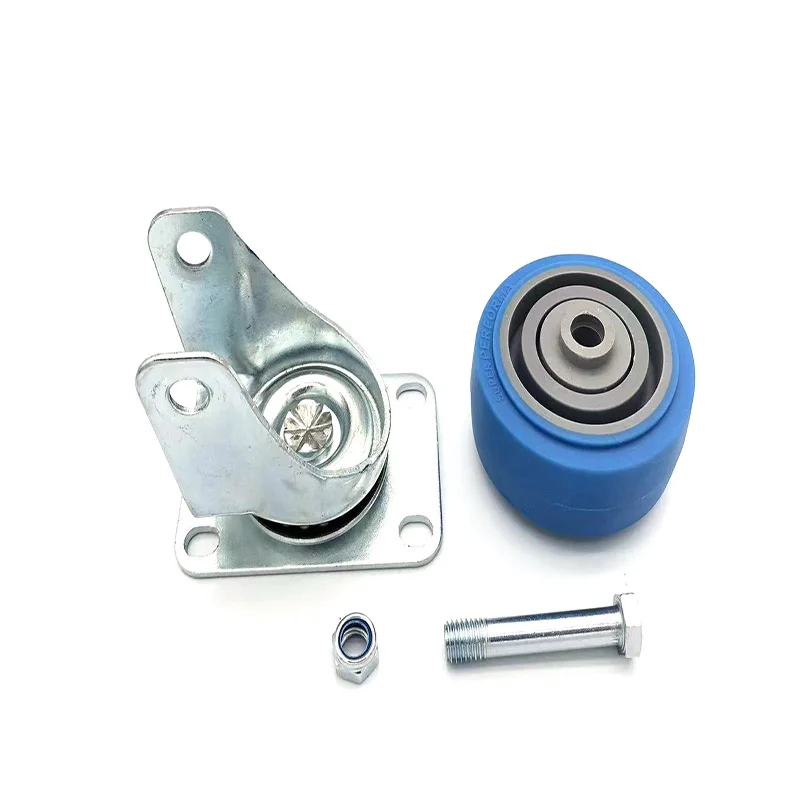 Промышленные вращающиеся ролики с тормозом колеса для груза большой нагрузкой