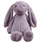 Кролик с длинными ушами, детская Спящая плюшевая игрушка, милая мультяшная Мягкая кукла-животное, детский подарок на день рождения