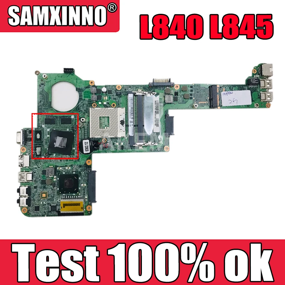 Материнская плата DABY3CMB8E0 для ноутбука Toshiba Satellite L840 L845 C840 C845 A000175320 A000174120 100%