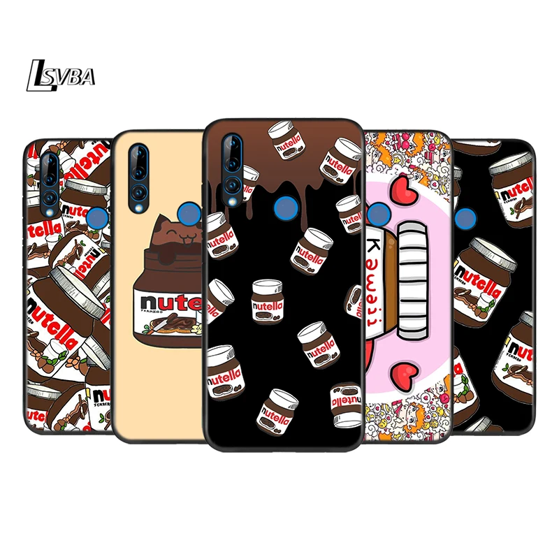 

Kawaii Nutella For Honor 30i 30S 30 V30 V20 20E 20S 10X 10i 10 9N V9 8S 8C 7C Play 3E Lite Pro Silicone Phone Case