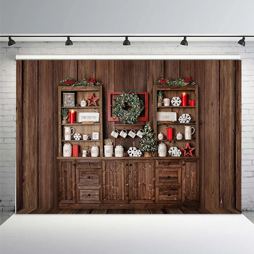 Рождественские украшения для дома деревянная доска свеча подарок семейный шкаф