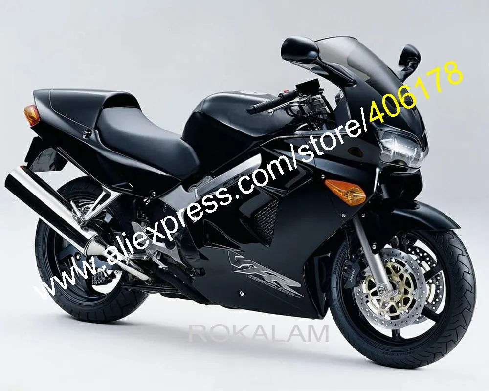 

ABS Plastic Fairing Body For Honda VFR800 98 99 00 01 VFR800RR 800 1998 1999 2000 2001 Black Motorcycle Fairings Set