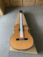 39 inch cutaway handmade electric spanish guitarvendimia solid cedarrosewoodclassical guitar with pickup2020 new arrival