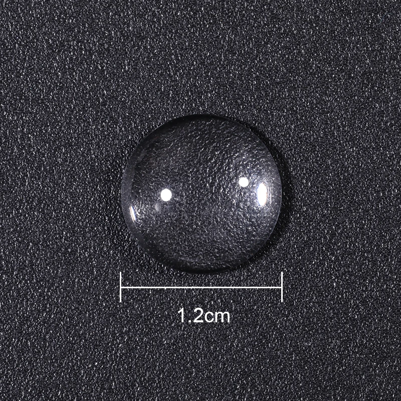 

10Pcs Nail Polish Gel Color Label Stickers Transparent Round UV Gel Varnish Nail Colors Display Nail Art DIY Design Decoration