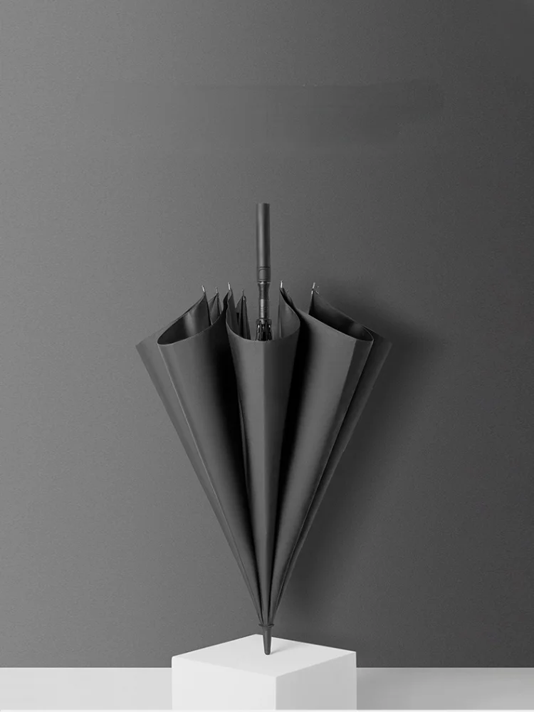 

Fashion Windproof Umbrella Business Men Long Handle High Quality Automatic Umbrella Rain Luxury Guarda Chuva Rain Gear BS50YS