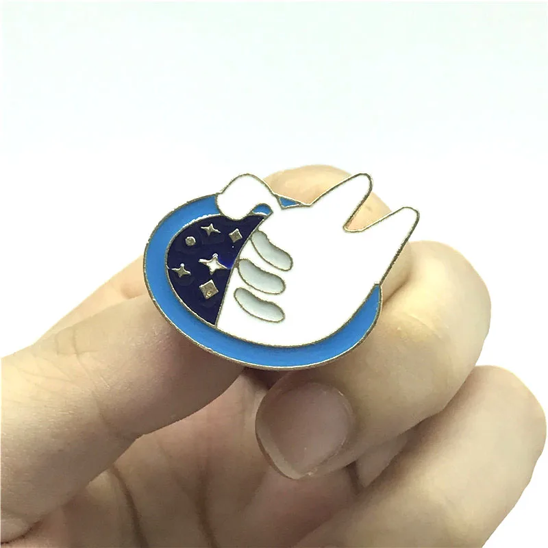 Эмалированная брошь в форме кошки на рюкзак подарок для друзей | Украшения и