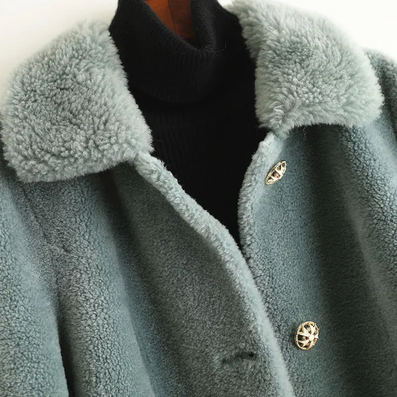 PUDI женские зимние теплые ботинки из натуральной шерсти пальто с мехом туфли