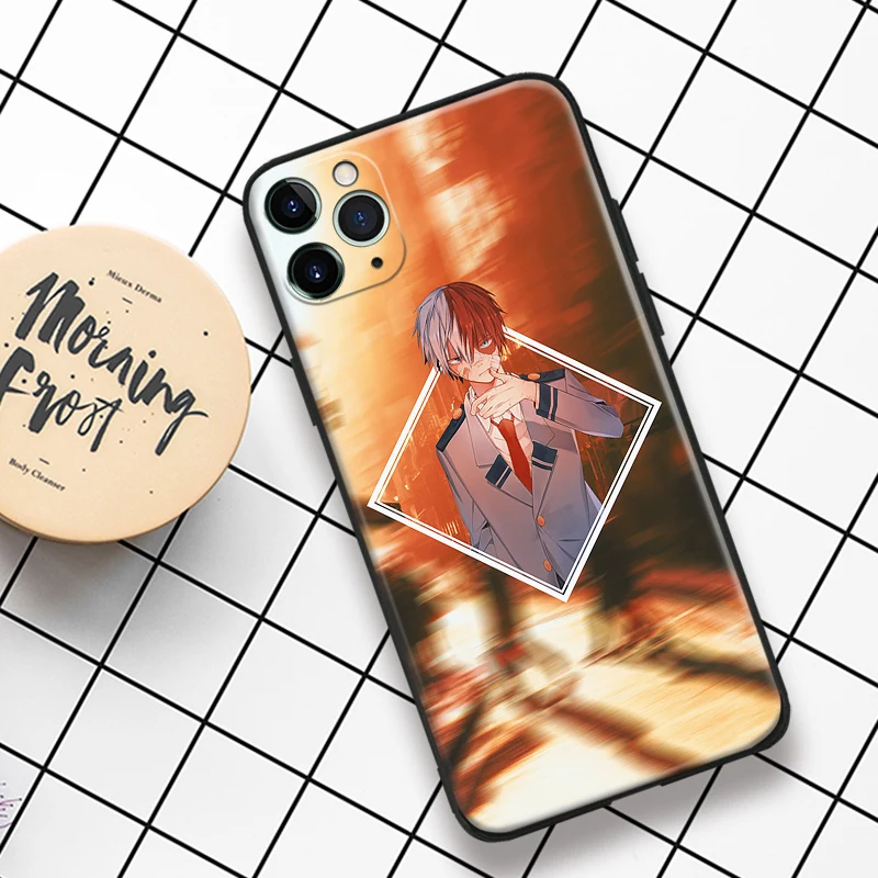 Боку но Хиро Академия Шото Тодороки Для IPhone Se 6 6s 7 8 Плюс X XR XS 11 12 Мини Про Макс Стекло TPU Силиконовый Чехол для Телефона.