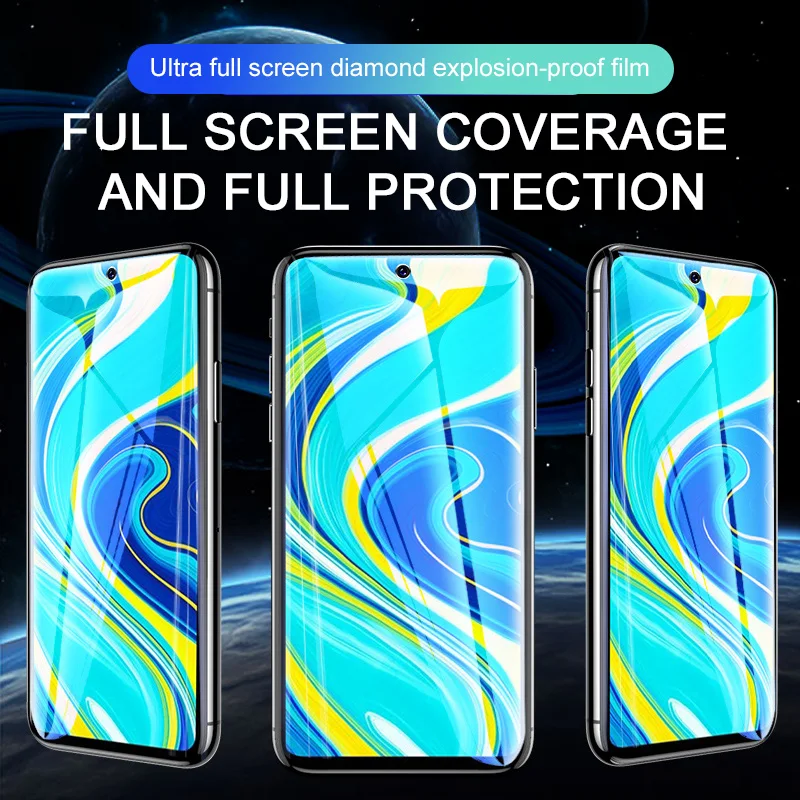 3Pcs Full Cover Tempered Glass For Xiaomi Redmi Note 9 8 7 5 6 9S 10 Pro 8T Screen Protector For Redmi 8A 7A 9 9A 5 Plus Glass