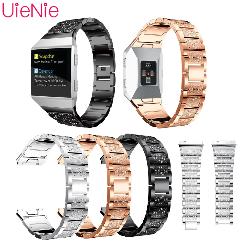 

Fashion/Classic Inlaid Diamond Strap For Fitbit Ionic Men's Watch Women's Bracelet For Fitbit Ionic Smart Watch Strap Wristband