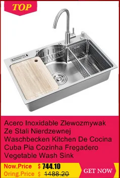 Tarjas Para Cocina Lavello портативная кухонная раковина из нержавеющей стали Lavabo Cuba Pia Cozinha Fregadero для мытья овощей