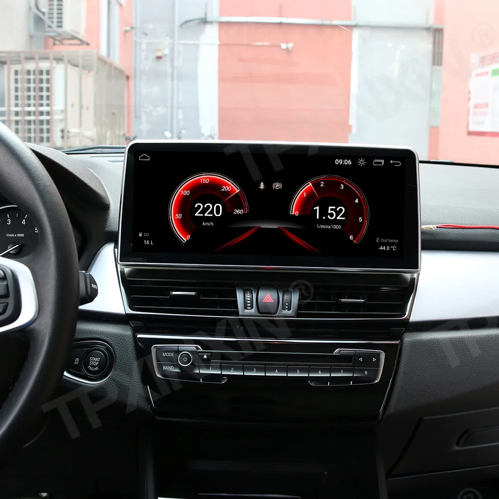 저렴한 12.3 안드로이드 11 BMW 2 시리즈 2015-2019 자동차 멀티미디어 GPS 네비게이션 헤드 유닛 자동 스테레오 라디오 4G LTE 무선 카플레이, Android 11 차량용 멀티미디어 플레이어