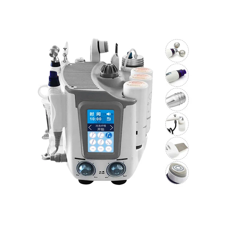 

6 in 1 korean skin carel machine skin tightening skin clean oxygen machine for beauty salon