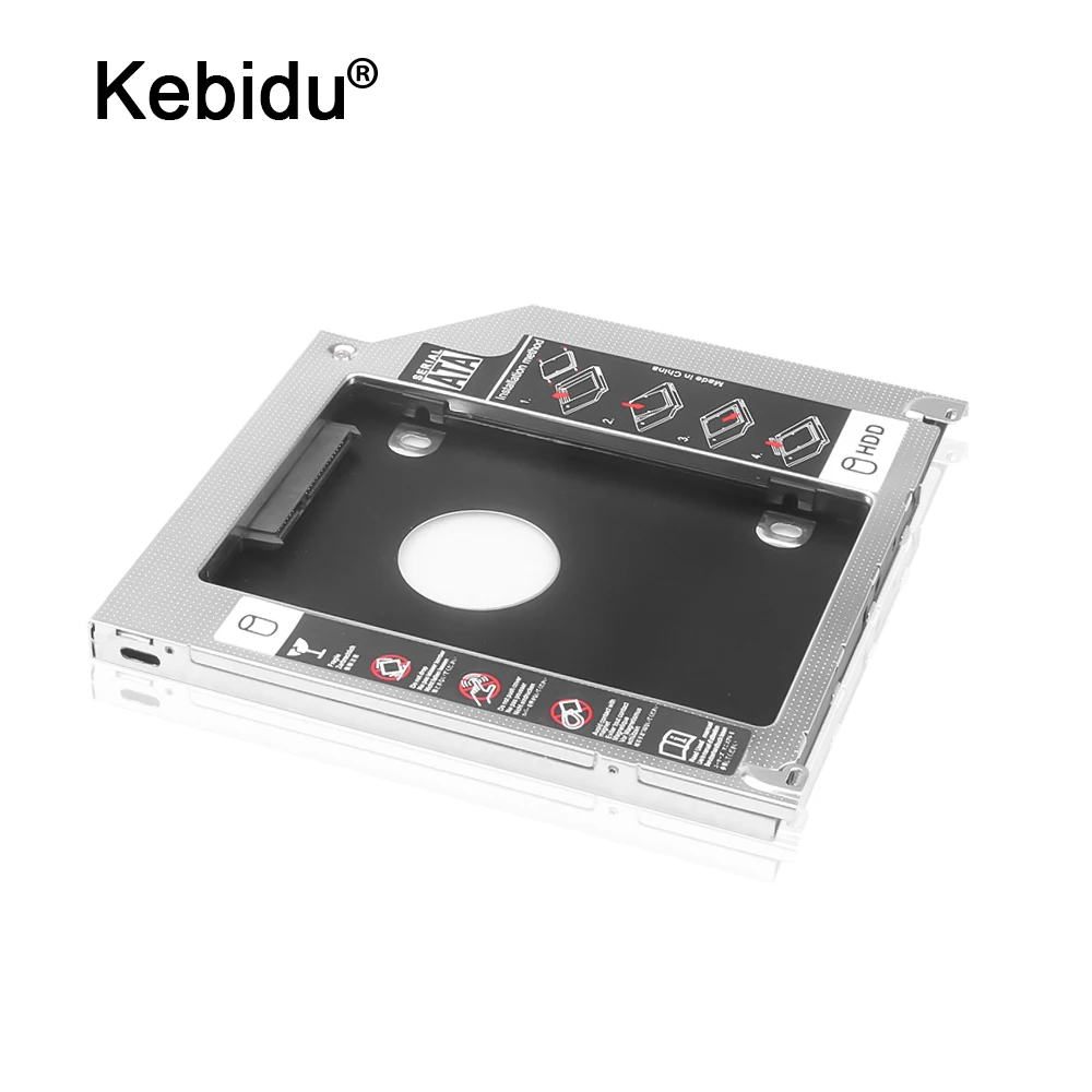 Алюминиевый корпус kebidu для жесткого диска SATA 3 0 2 9 5 мм Optibay Macbook Pro 13 15 17 дюймов