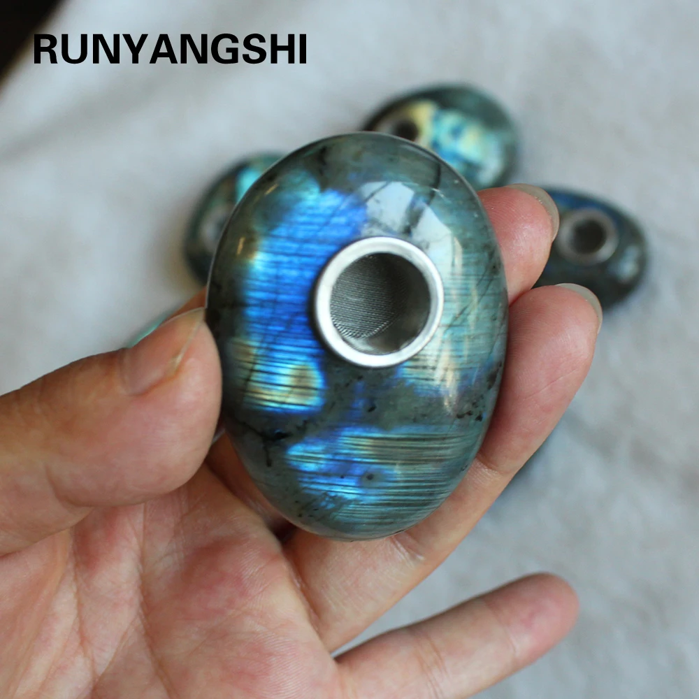 Runyangshi удлиненная трубка из натурального хрусталя кристаллическая неправильной