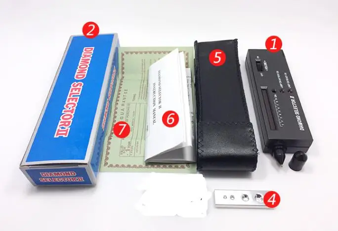 1 шт. V2 Профессиональный высокоточный Алмазный тестер драгоценный камень